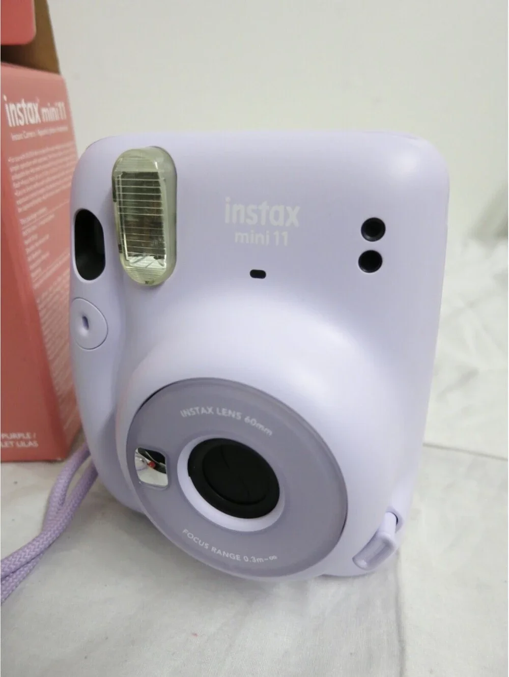 Fujifilm Instax Mini 11 Instant Camera Lilac Purple with film plus box
